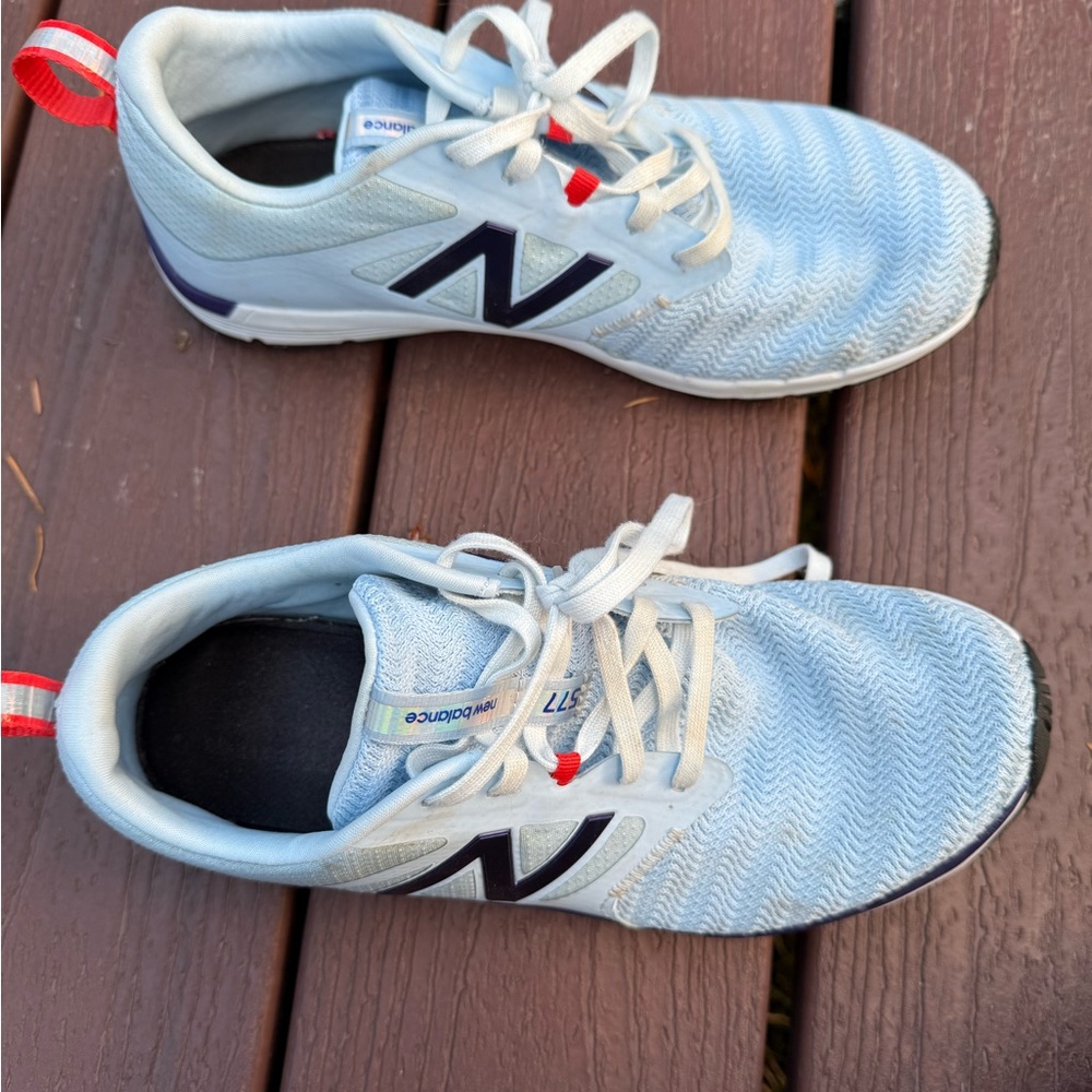 New Balance Light Blue Athletic Shoes - Picture 2 of 5